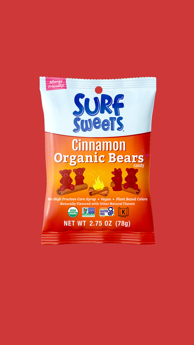 Cinnamon Organic Bears Surf Sweets
