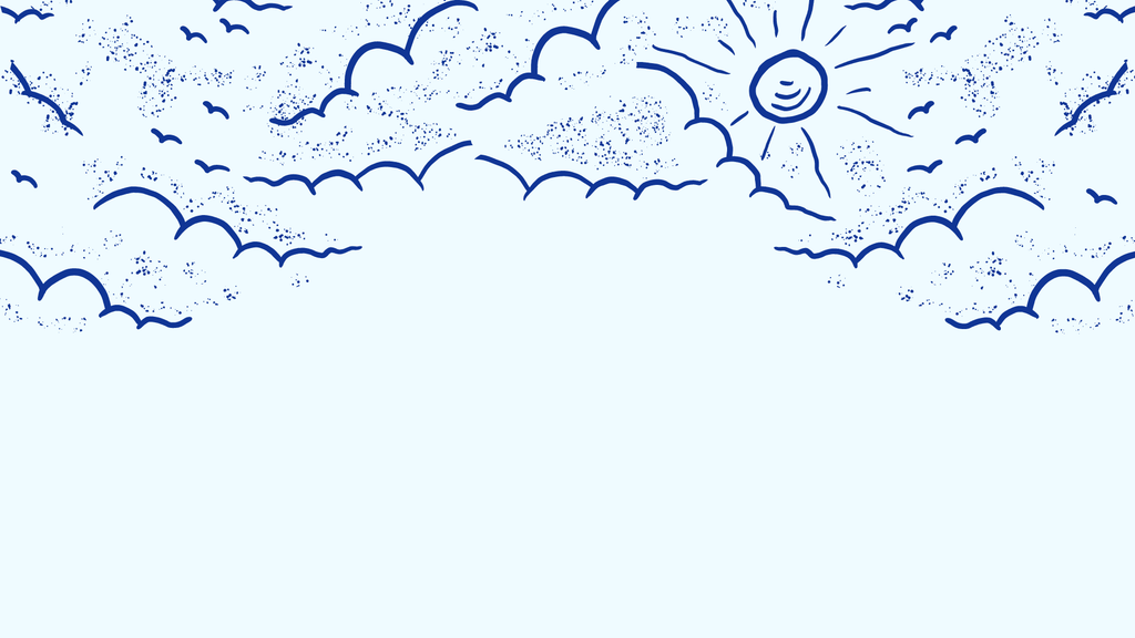 Surf Sweets - Our Story - Sky Illustration
