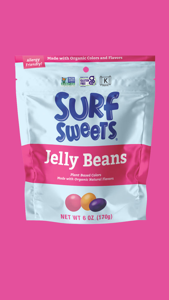 Jelly Beans 6oz Bag by Surf Sweets - Front of Bag